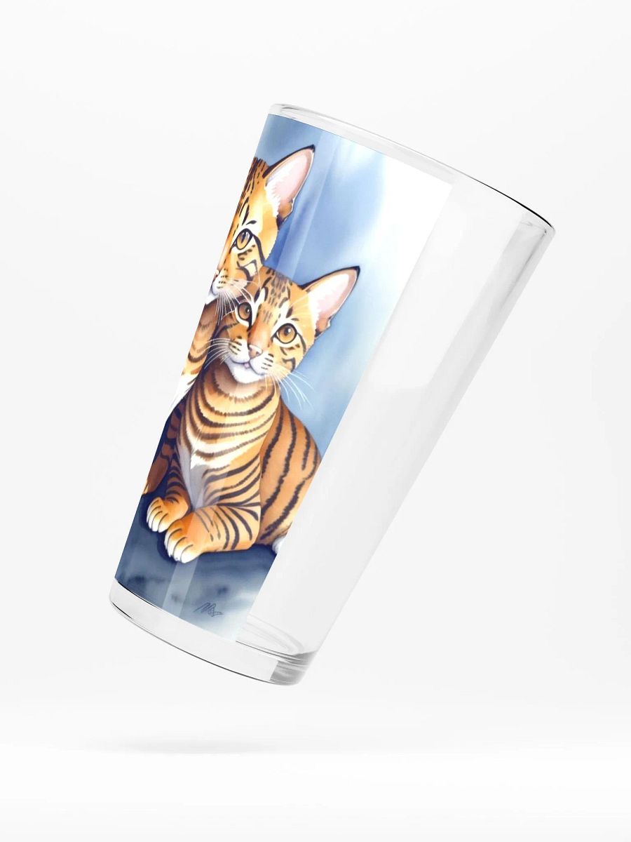 Bengal Cat Tandem Shaker Glass product image (5)