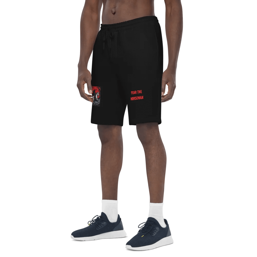 Fear The Horseman fleece shorts product image (6)