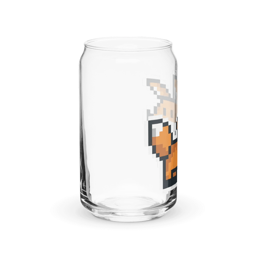 Geometric Fox Can-Shaped Glass product image (8)