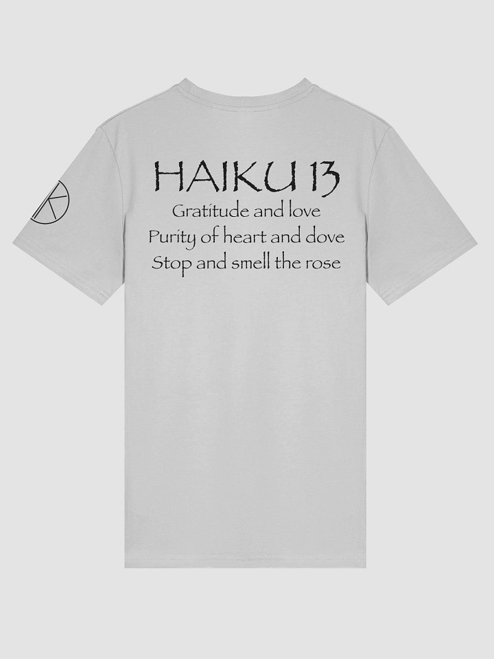 HAIKU 13 ORGANIC UNISEX TEE product image (2)