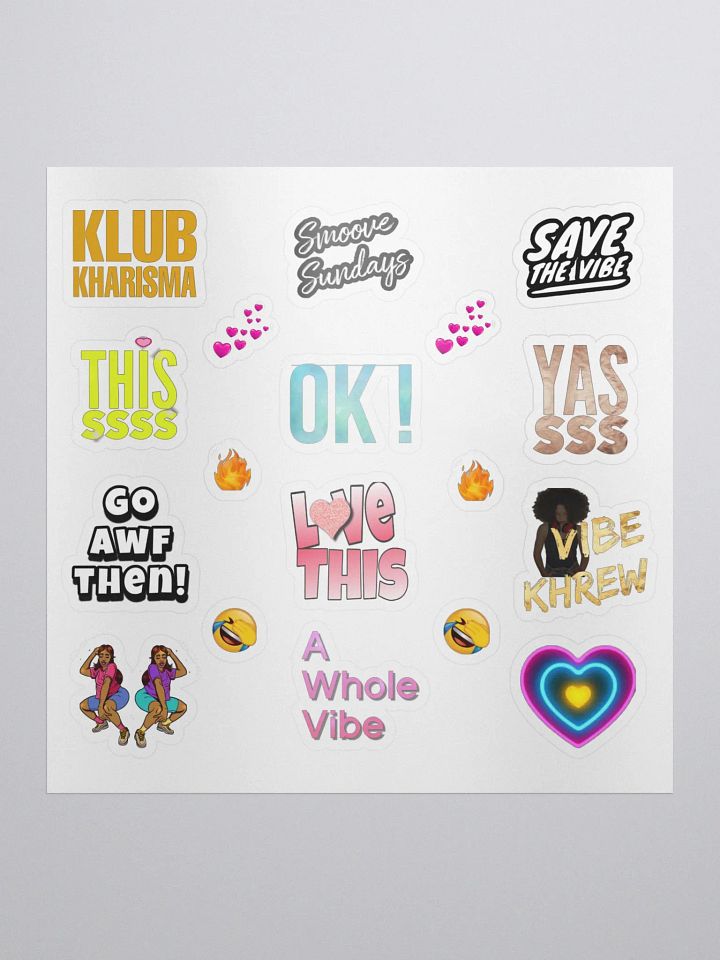 Vibe Khrew Sticker Pack product image (1)