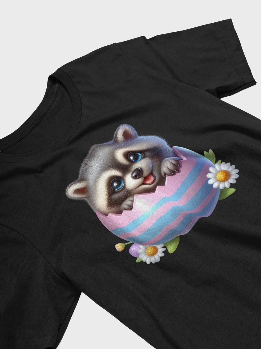 Raccoon Easter Egg - Adult T-Shirt product image (9)