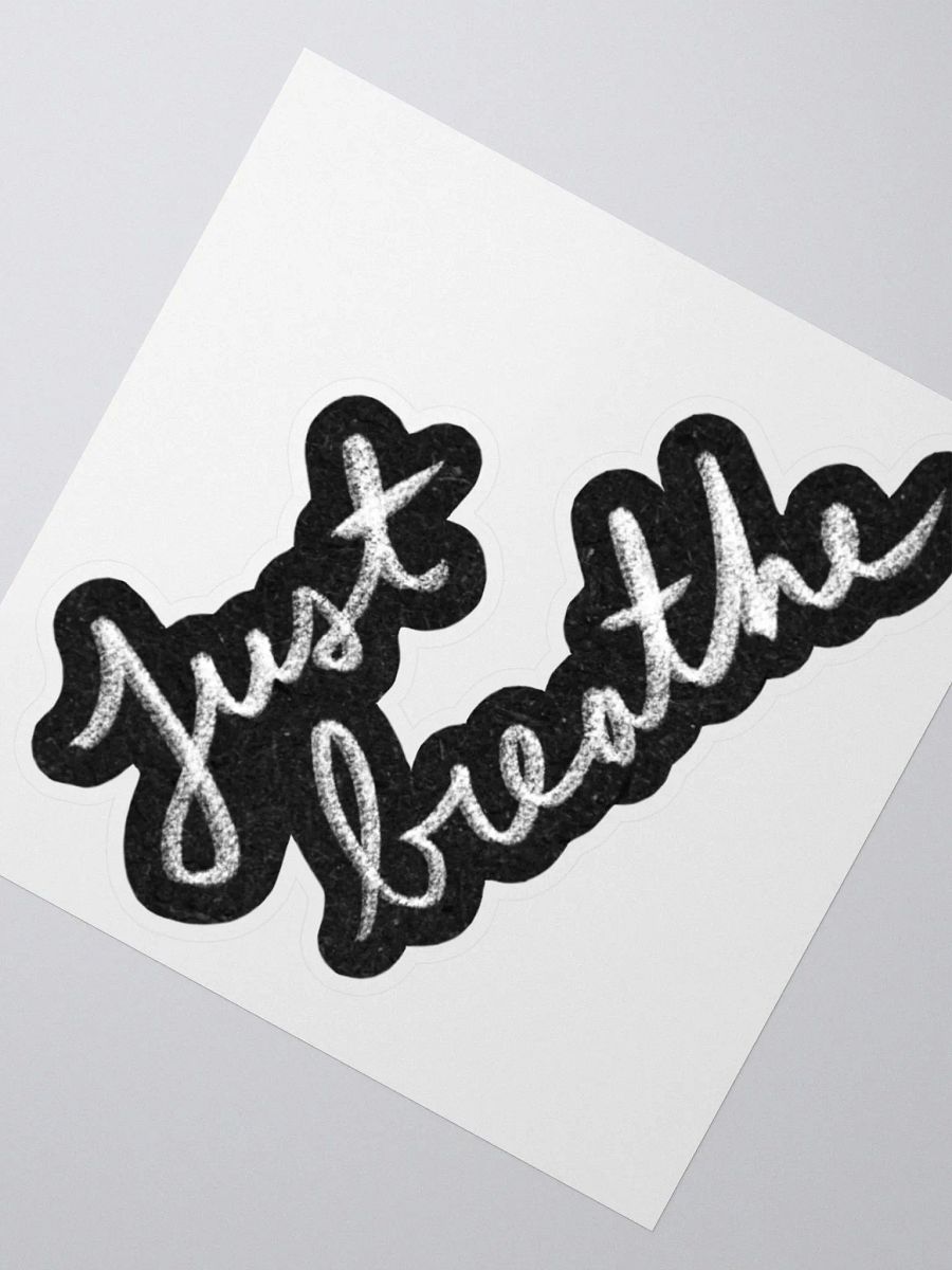 Just Breathe Sticker product image (5)