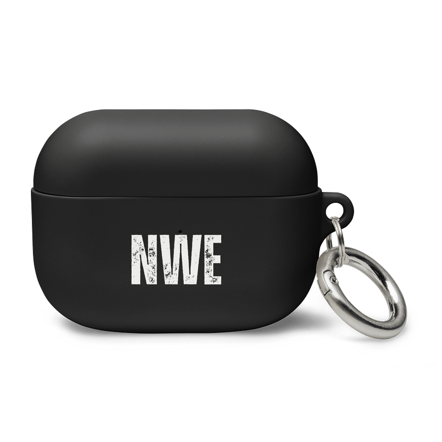 Minimalist Black Abstract AirPods Case product image (2)