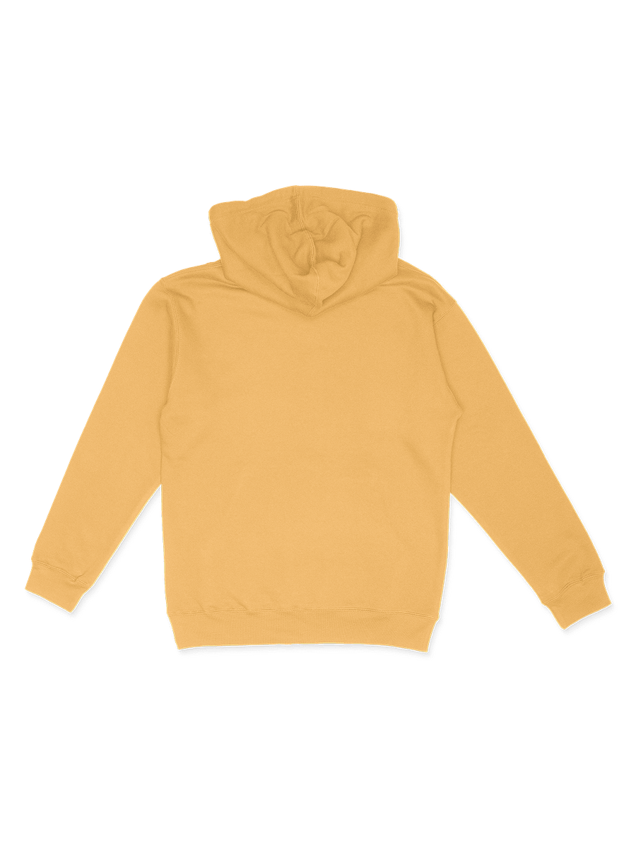 EMOTIONALLY EXHAUSTED PEACH PASTEL HOODIE product image (2)
