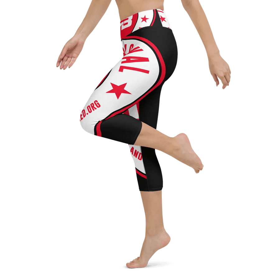 IFBNewsfeed.Org's All-Over Print Yoga Capri Leggings product image (6)