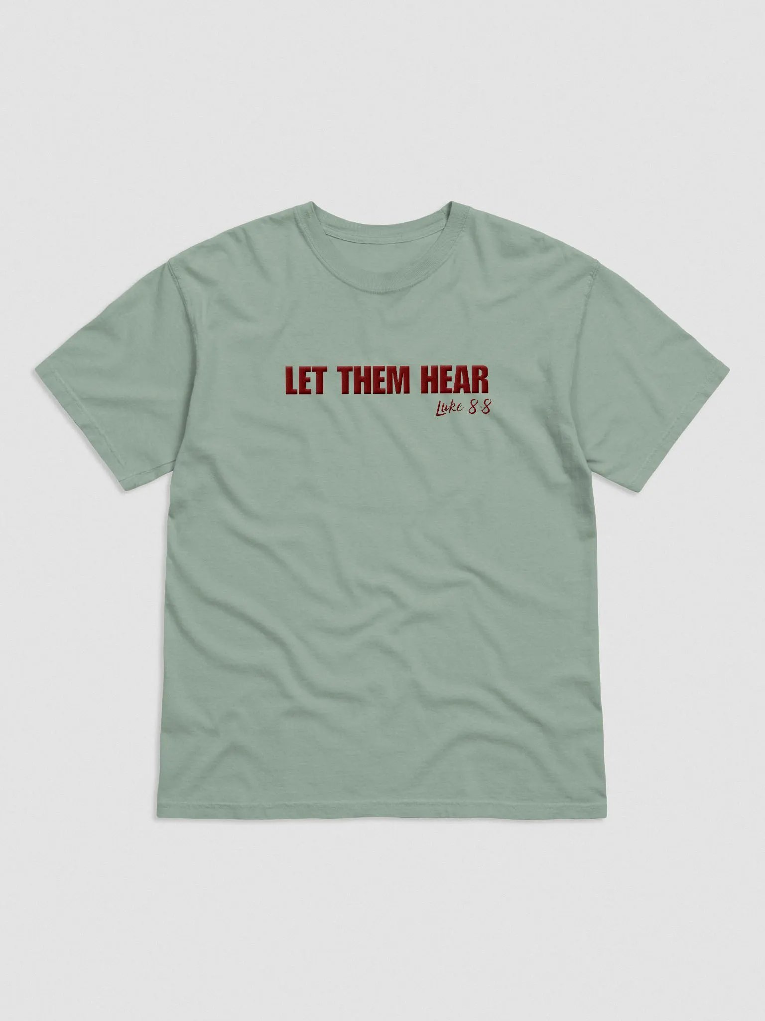 Let Them Hear Comfort Colors Tee product image (1)