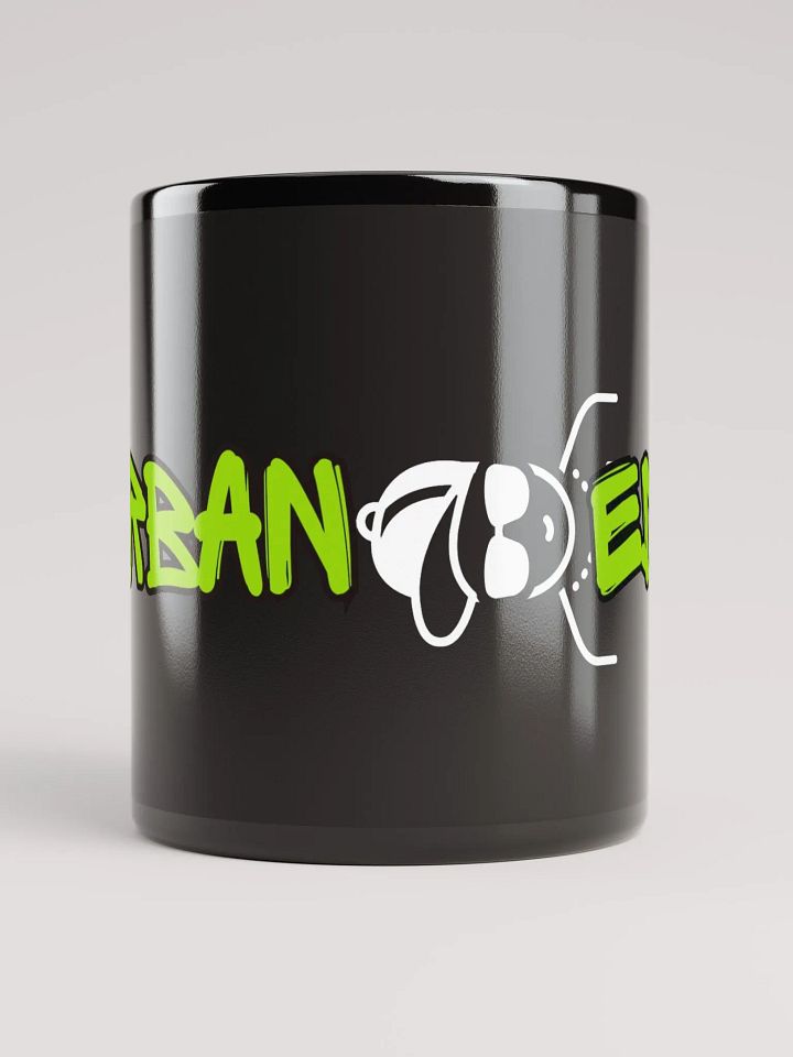 Urban Edge Graffiti Chic Black Mug product image (1)