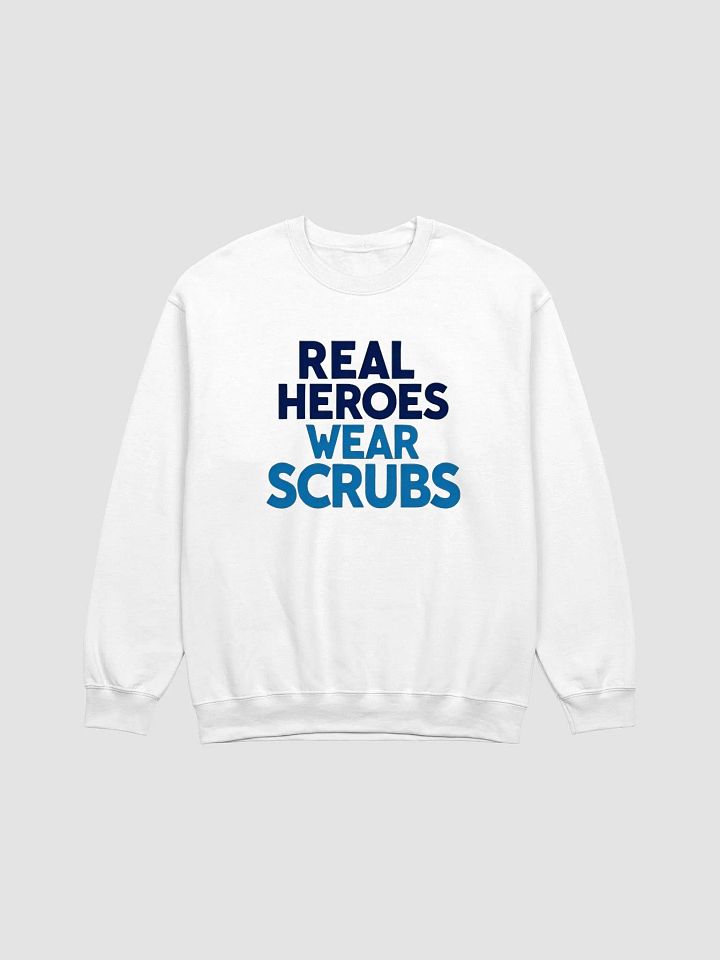 Real Heroes Crewneck Sweatshirt product image (1)