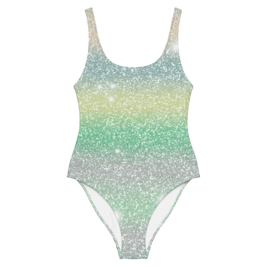 Glitter Unicorn Texture Design One Piece Swimsuit (11) product image (5)