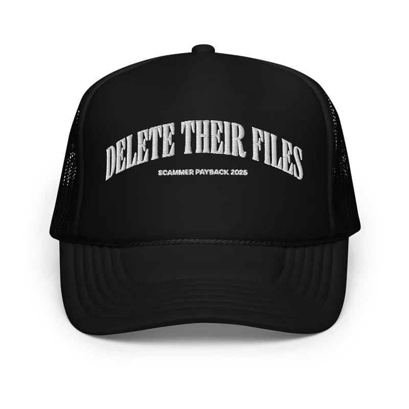 Delete Their Files Hat