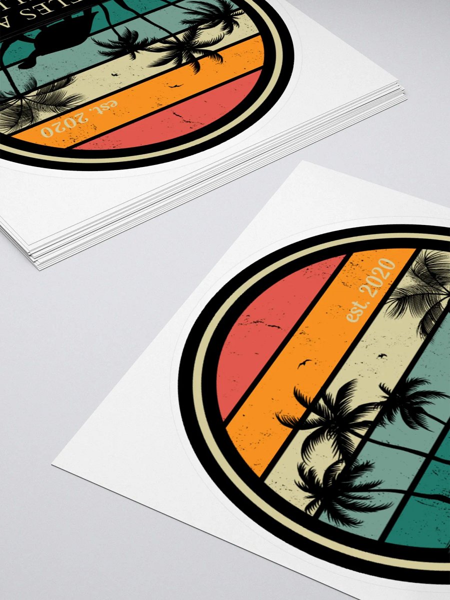 T&C sunset Sticker product image (14)