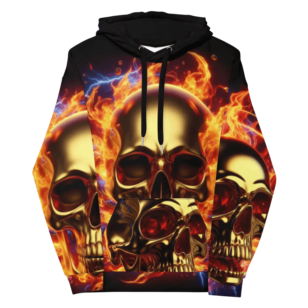 Ember Skull - Unisex Skull Hoodie #4 product image (12)