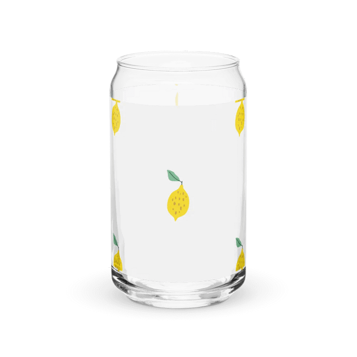 Lemon Zest Can-Shaped Glass product image (2)