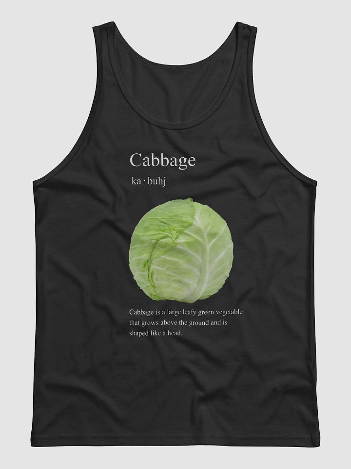 Dictionary Cabbage Tanktop product image (1)