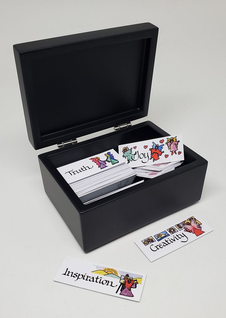 Yega Embroidered Box & Angel Cards product image (2)