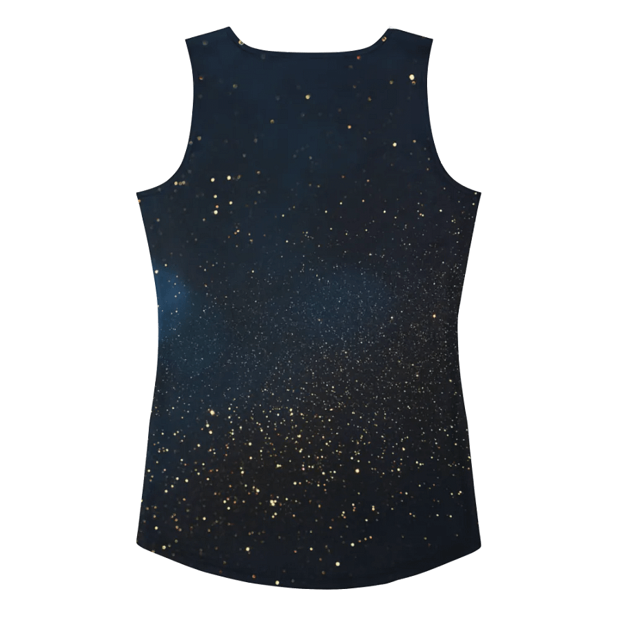 Starry Night Fitted Tank Top product image (4)