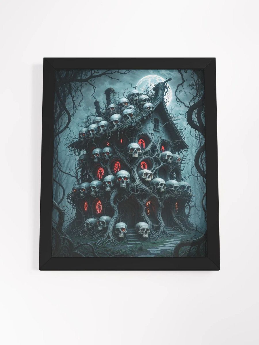 Gothic House of Skulls Framed Print product image (19)