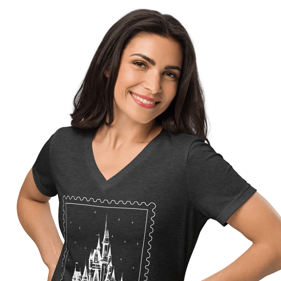 Kingdom of Night Bella+Canvas Women's Relaxed V-Neck T-Shirt product image (10)