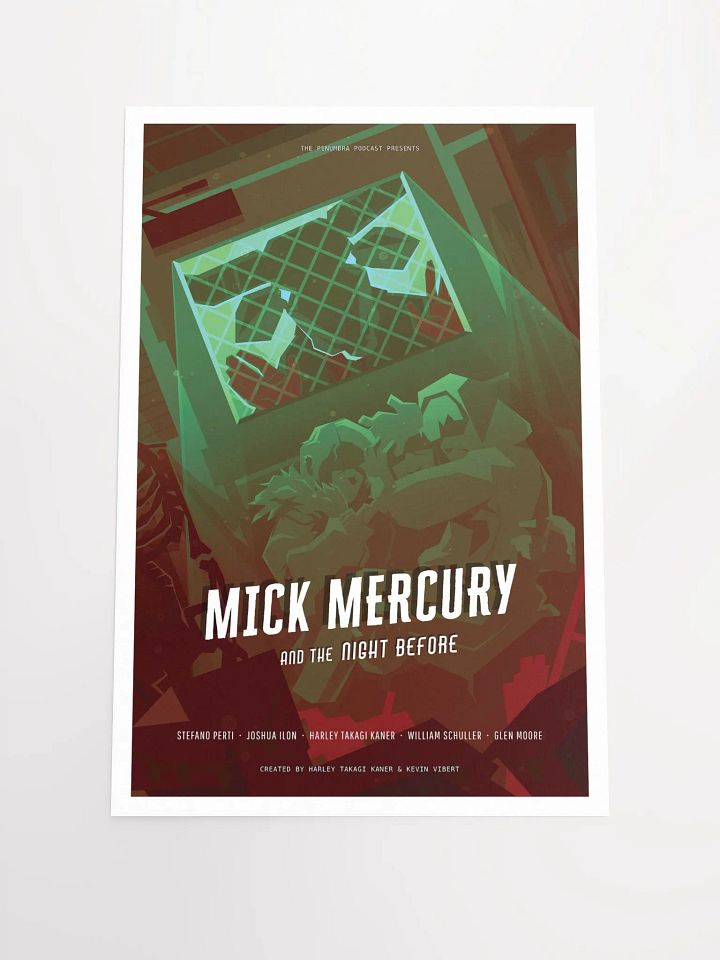 Mick Mercury and the Night Before Poster product image (1)