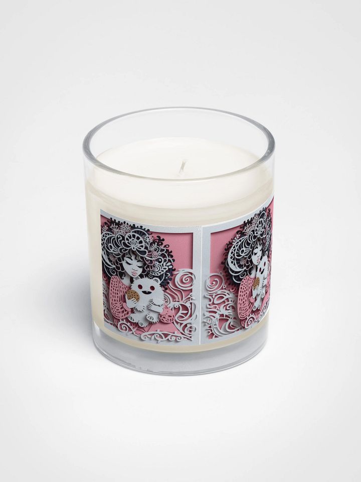 Whimsical Paper-Cut Art Soy Wax Candle product image (2)