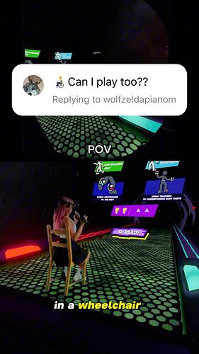 I suppose you could also strap them to ur legs/chair and roll around but you’d need a lot more space! 

If you had the DDR pa...