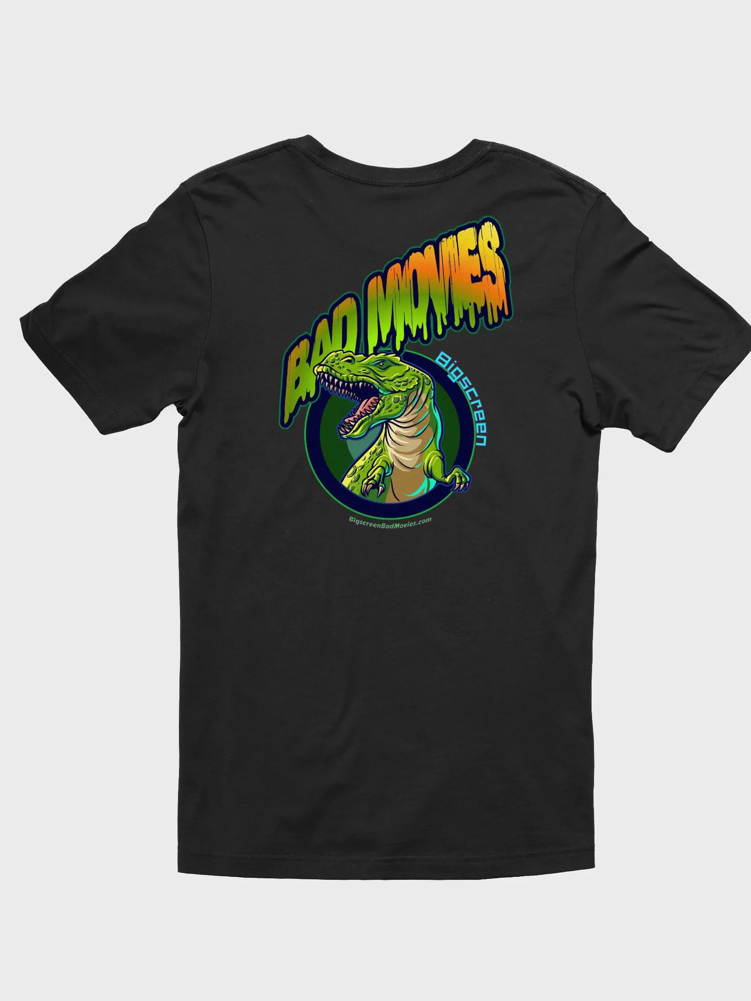 Classic Bad Movies Logo with Back Logo Supersoft Tee product image (2)