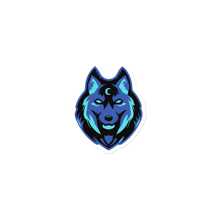 Wolf Die-Cut Magnets product image (1)