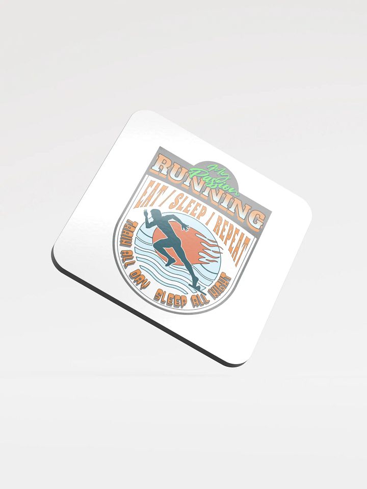 My Passion Running Shield Lifestyle Cork Coaster Set product image (1)