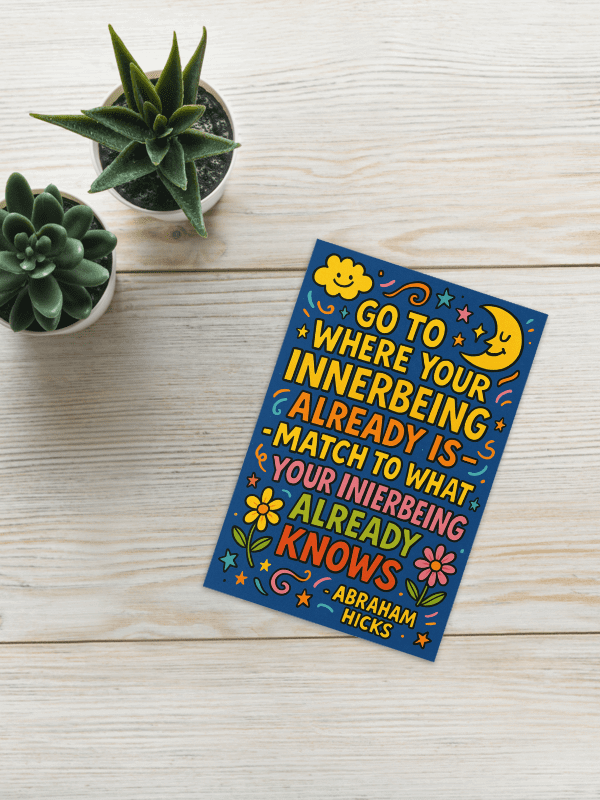 Where Your Inner Being Is - Card product image (1)