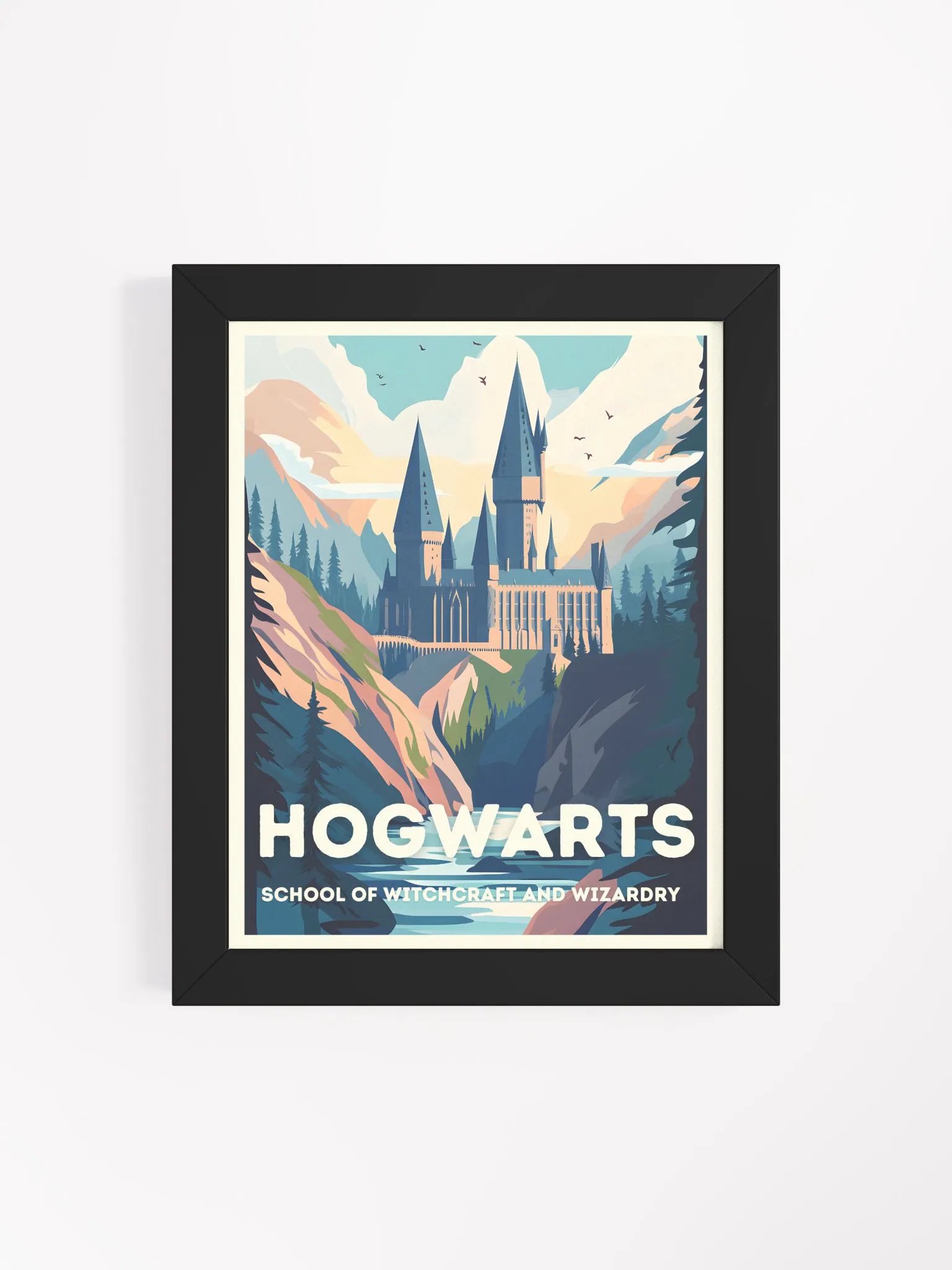 Hogwarts Vintage Travel Poster product image (4)