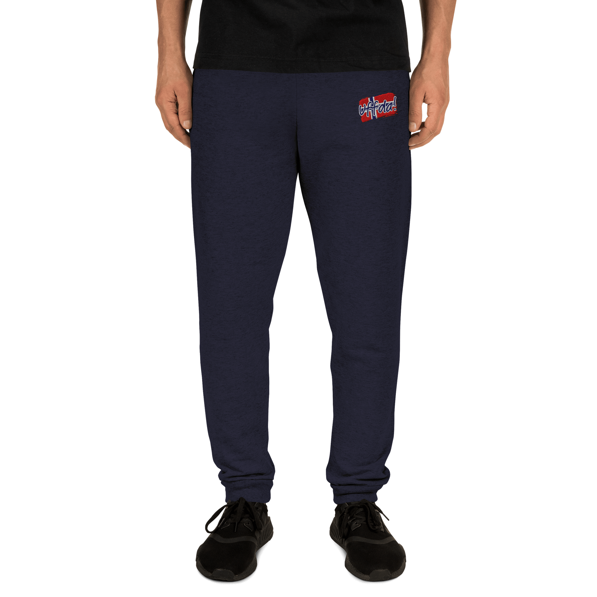 Norwegian Flag 'uff da!' Unisex Joggers product image (3)