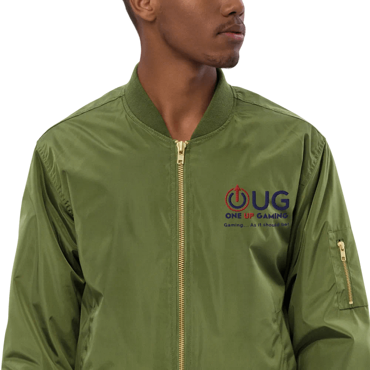 OUG Logo Premium Recycled Bomber product image (1)