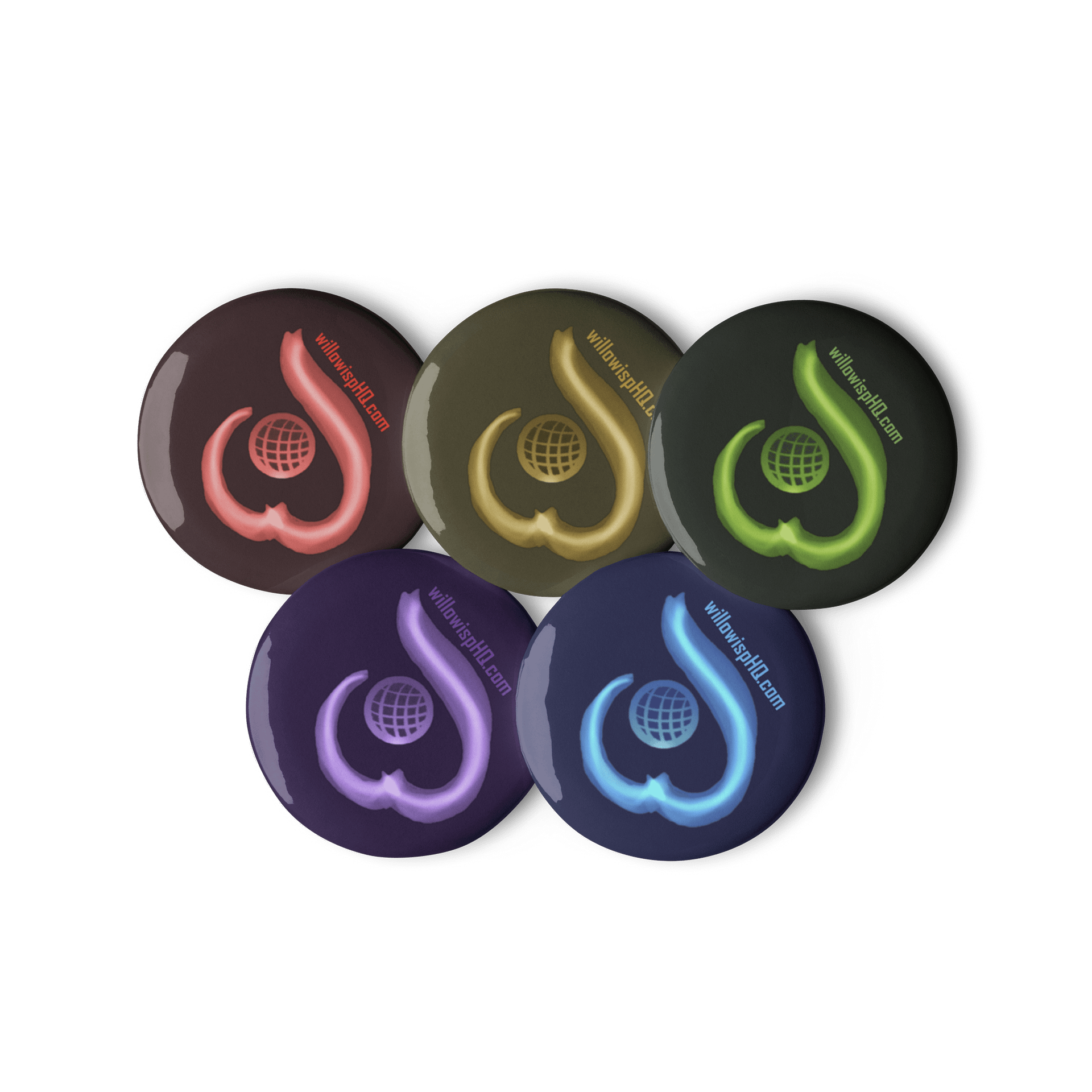 WILLOWISP Button Pins (Color Collection) product image (2)