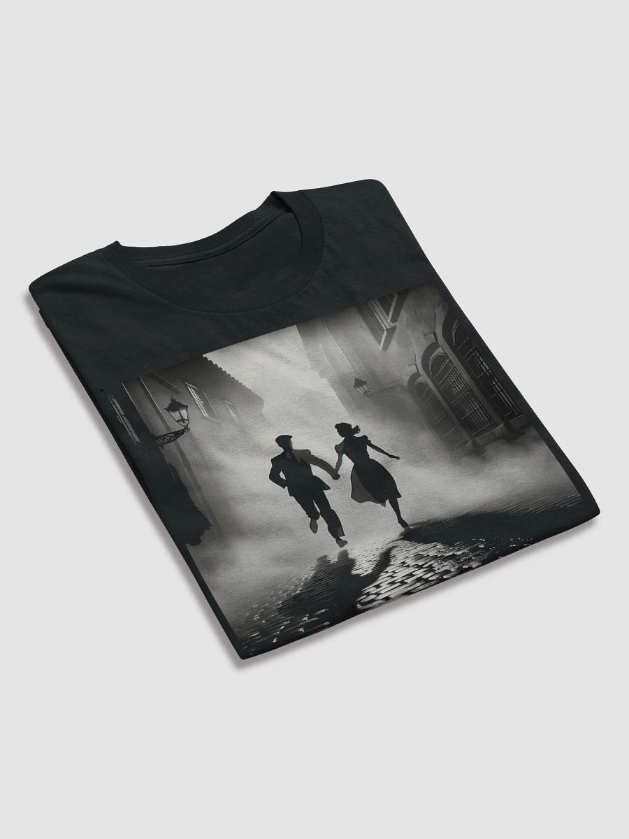 Fleeting Moments: A Noir Escape (Front Print Womens Tee) product image (4)