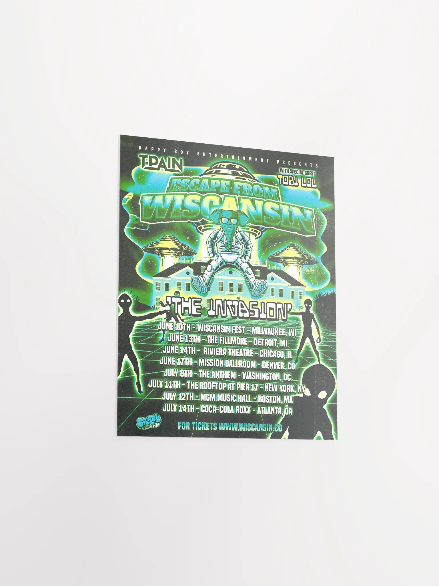 The Invasion Tour Poster product image (3)
