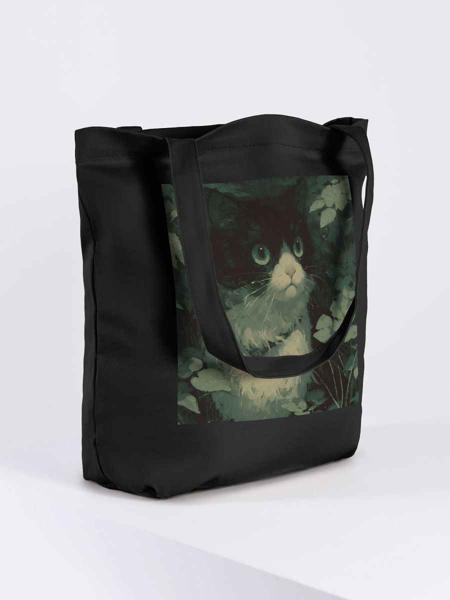 Whimsical Forest Cat Tote Bag product image (4)