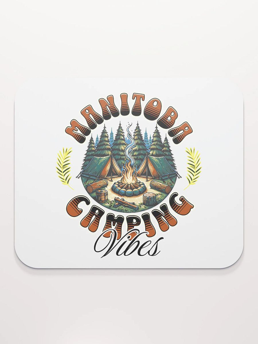 Manitoba Camping Vibes Mouse Pad product image (1)