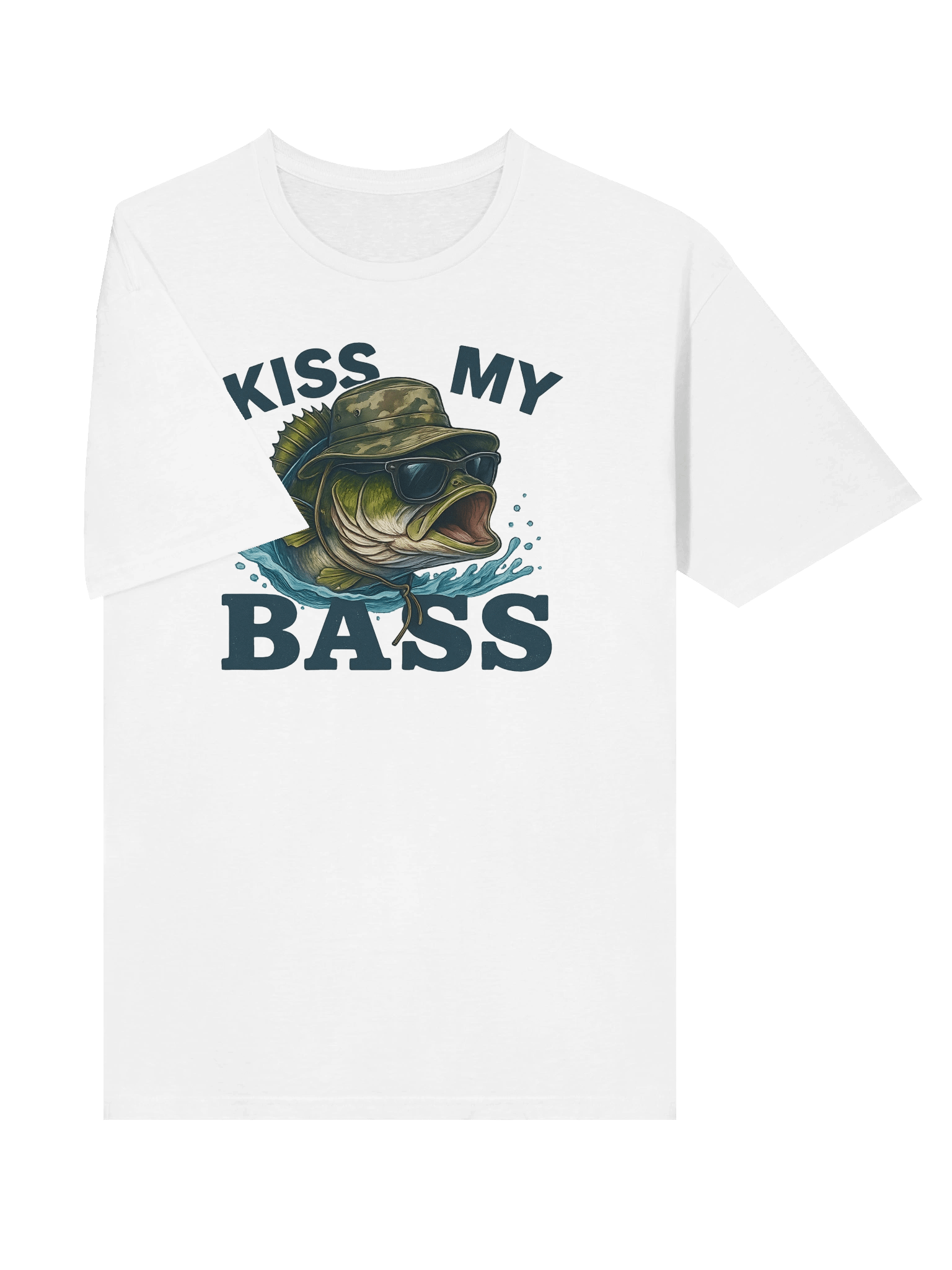 Splashy Bass Camo Tee product image (5)