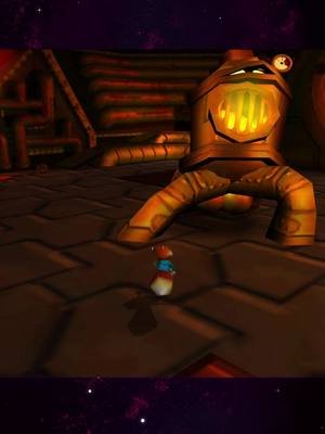 Knocking out the furnace boss on her first try in Conker’s Bad Fur Day! 🧱 Chat was goading her into playing even just a part of this game despite her reservations. 🥴 And what part was that? A part where she had to knock some brass balls around and prove she's an alpha gamer! 😤 What even is Conker's Bad Fur Day!? 😅
