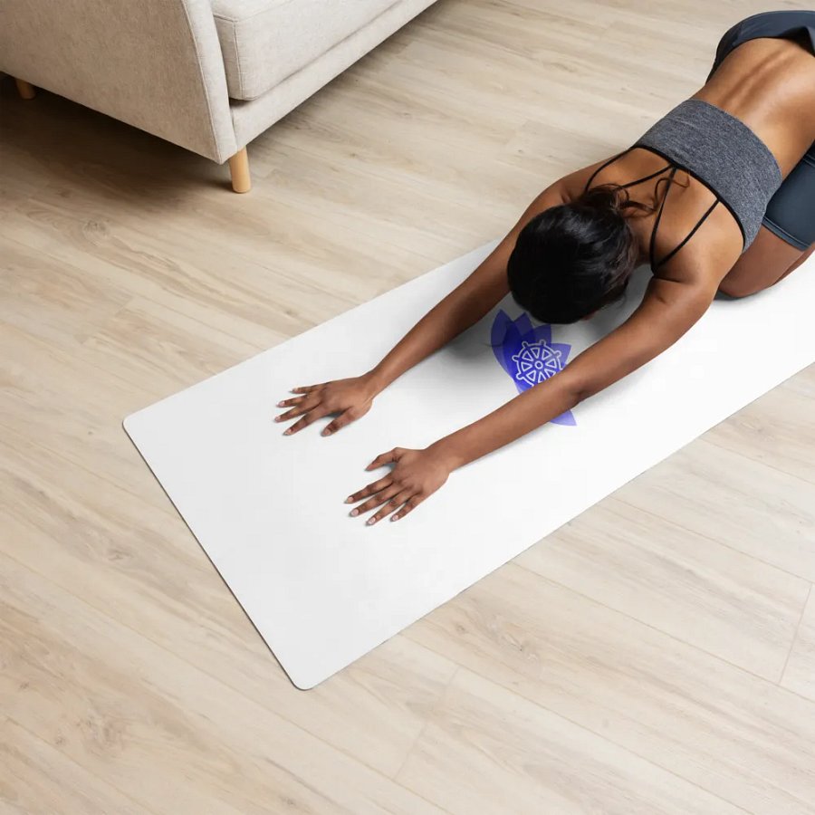 Blue Lotus Yoga Mat product image (12)