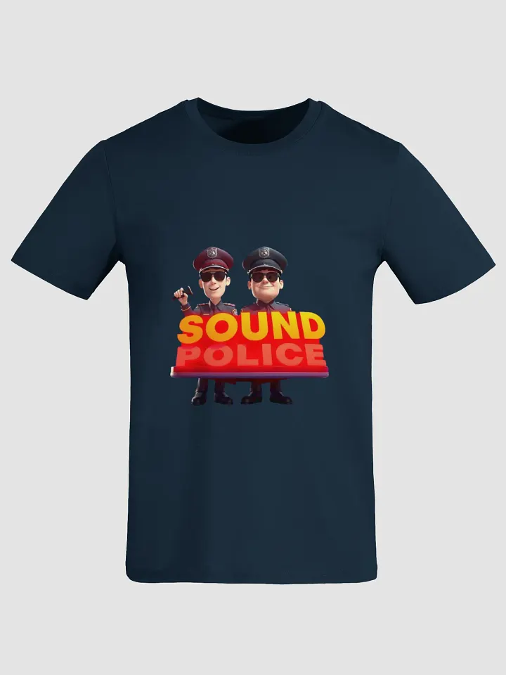 SOUND POLICE Unisex Organic Cotton Tee product image (4)