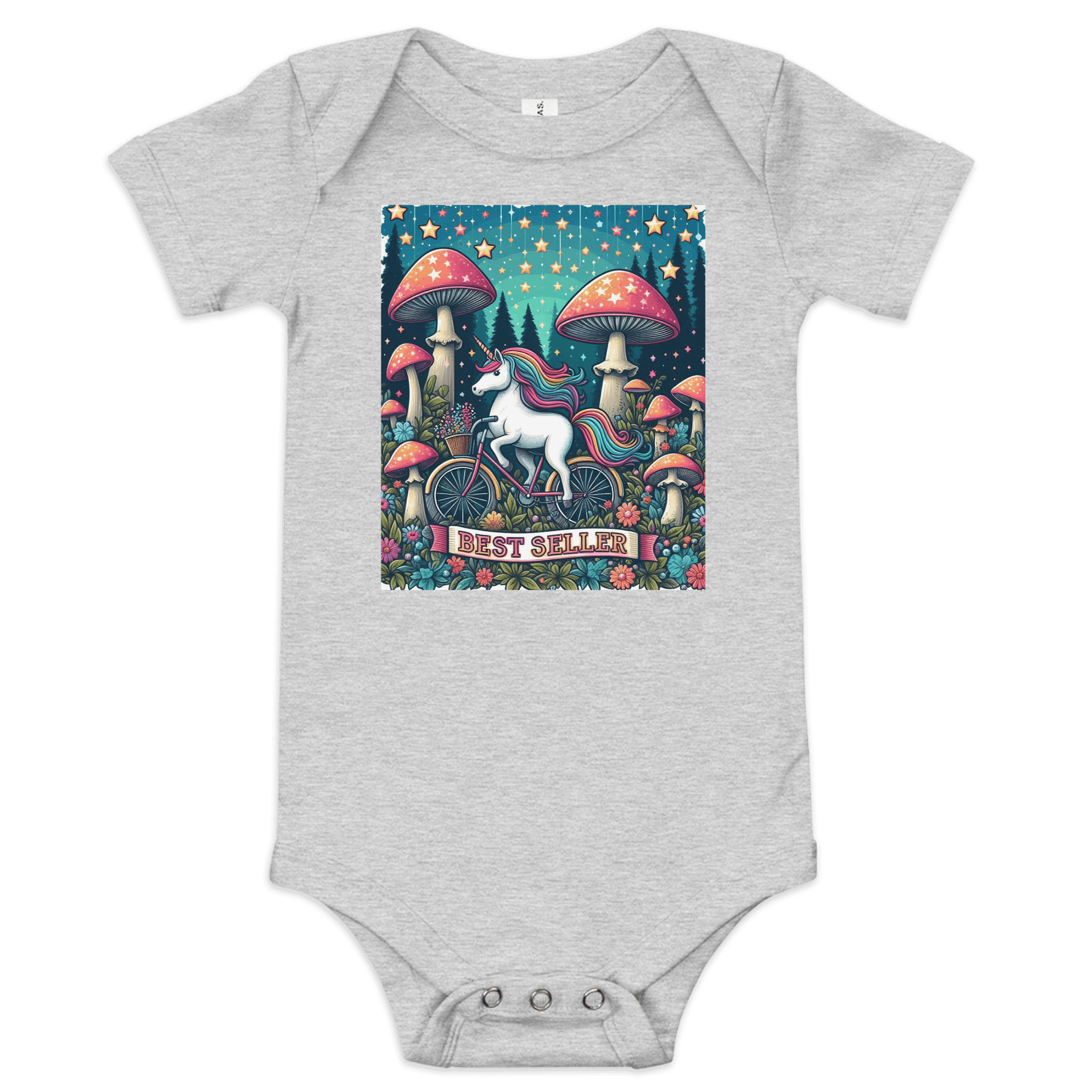 Unicorn in the Mushroom Forest Baby Set product image (4)