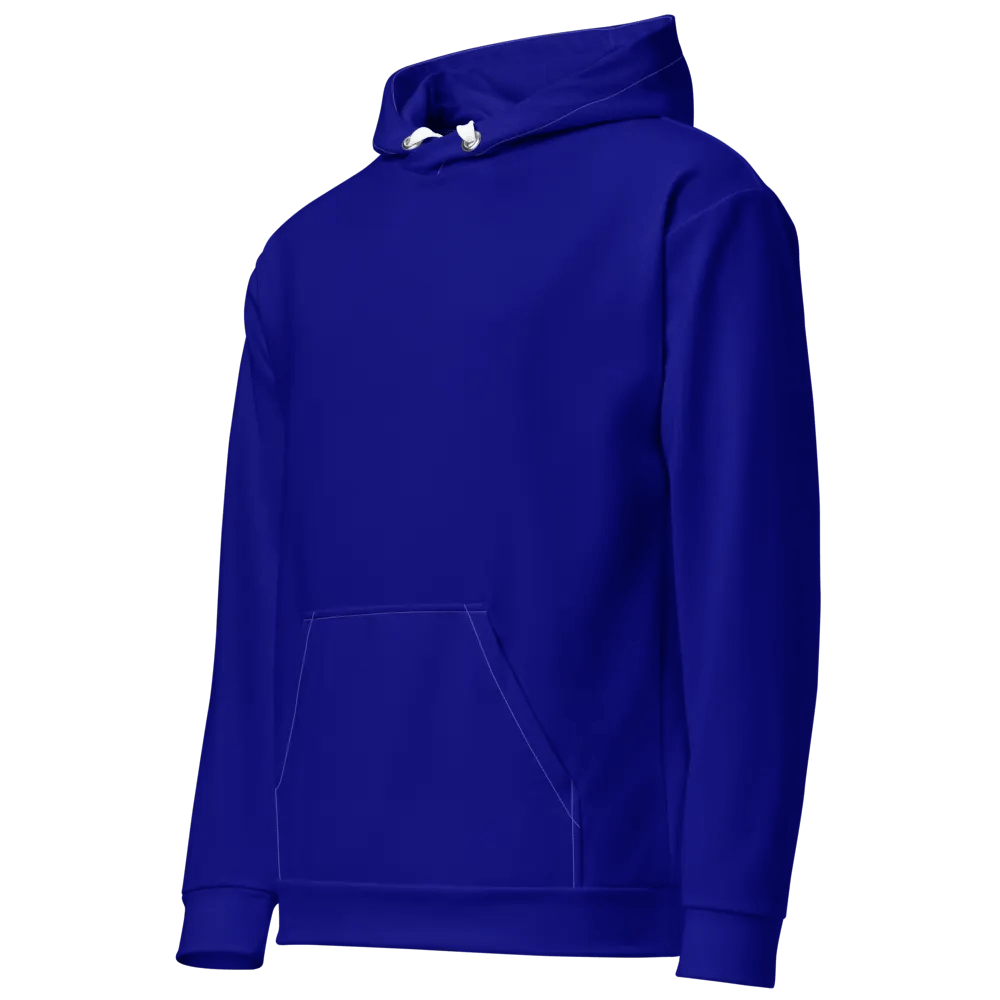 Plain Color Navy Blue Hoodie product image (3)