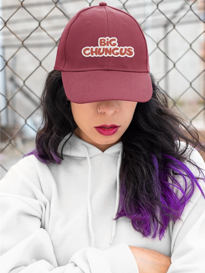 Big Chungus embroidered dad hat product image (1)