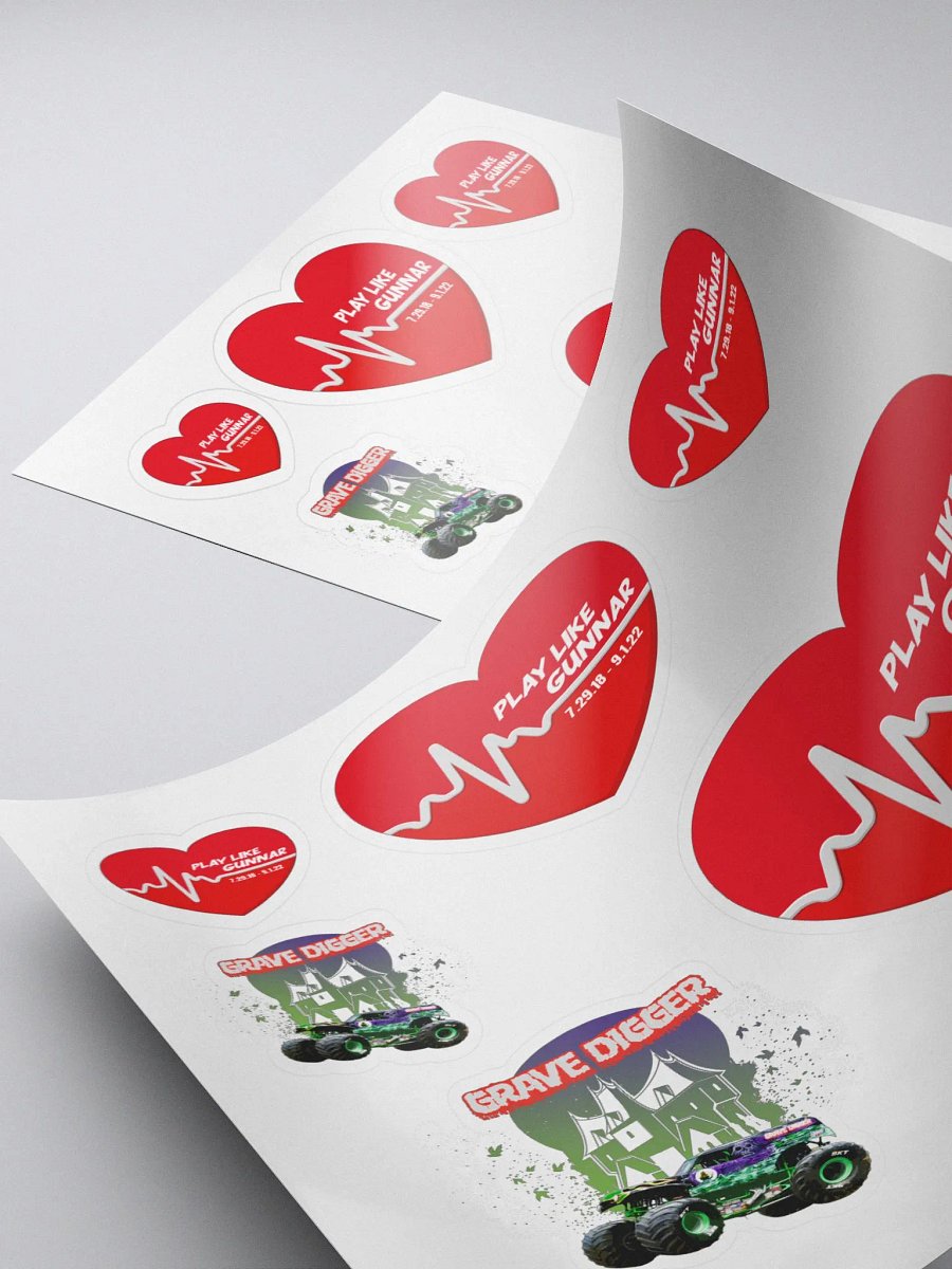 Play Like Gunnar Sticker Collection product image (4)
