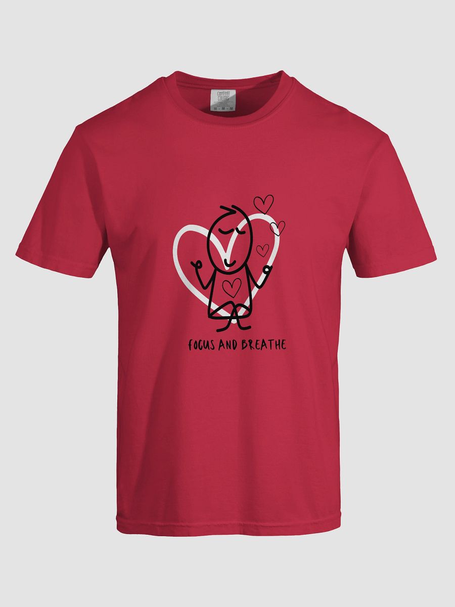 Focus and Breathe Heavyweight T-Shirt product image (59)