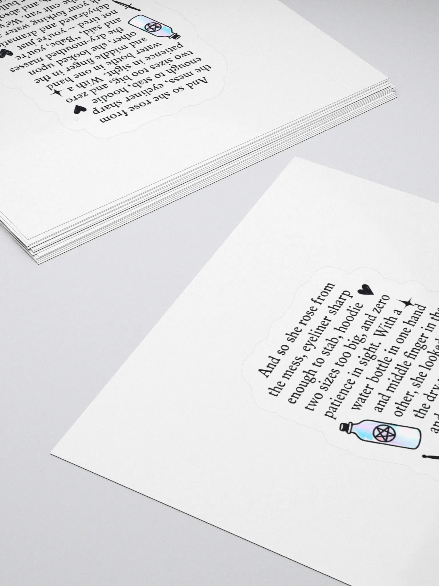 Saint Nix Bible Verse Sticker product image (12)