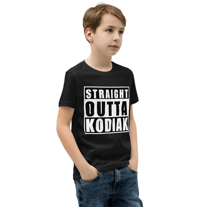 Straight Outta Kodiak Kid's T-shirt product image (2)