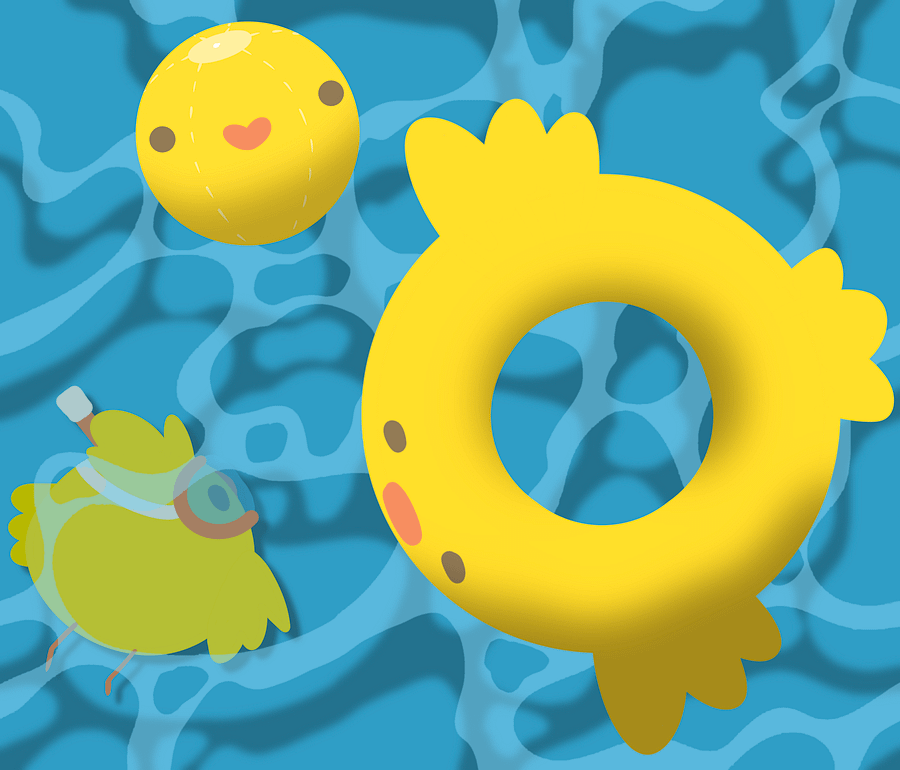 Pool Day Tumbler product image (5)